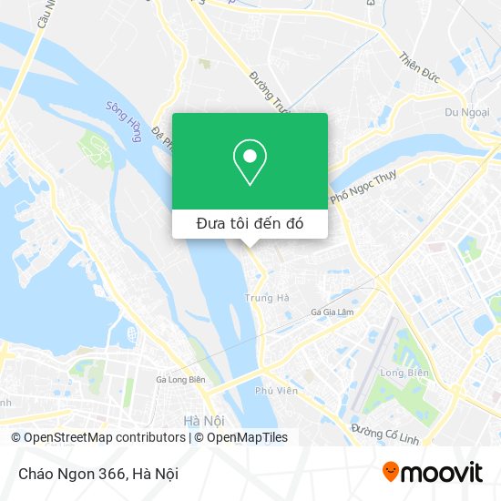 Bản đồ Cháo Ngon 366