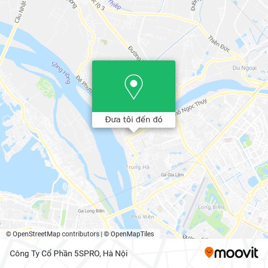 Bản đồ Công Ty Cổ Phần 5SPRO