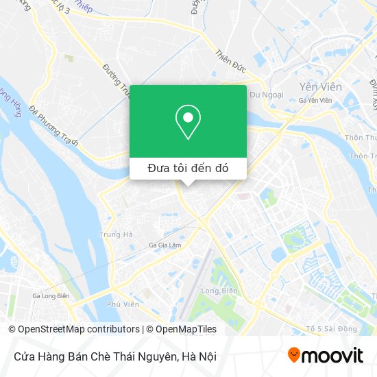 Bản đồ Cửa Hàng Bán Chè Thái Nguyên