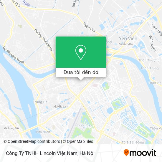 Bản đồ Công Ty TNHH Lincoln Việt Nam