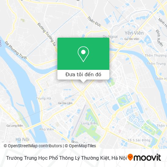 Bản đồ Trường Trung Học Phổ Thông Lý Thường Kiệt