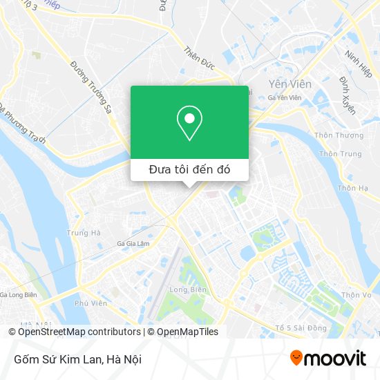 Bản đồ Gốm Sứ Kim Lan