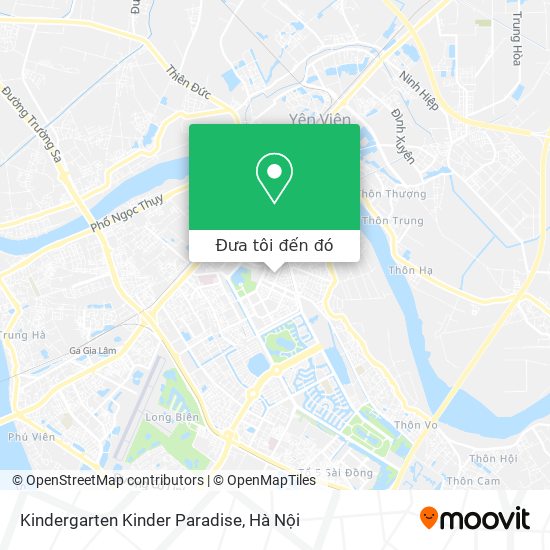 Bản đồ Kindergarten Kinder Paradise