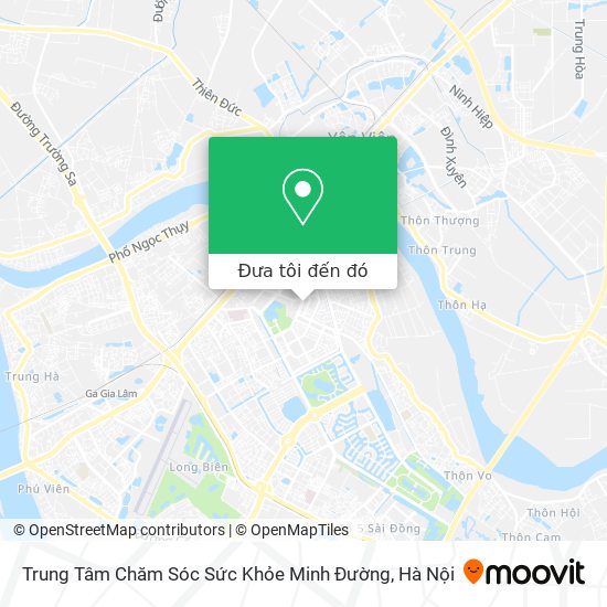 Bản đồ Trung Tâm Chăm Sóc Sức Khỏe Minh Đường