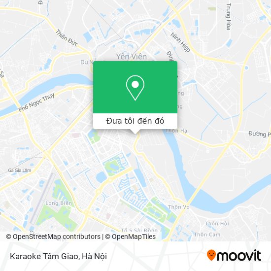 Bản đồ Karaoke Tâm Giao
