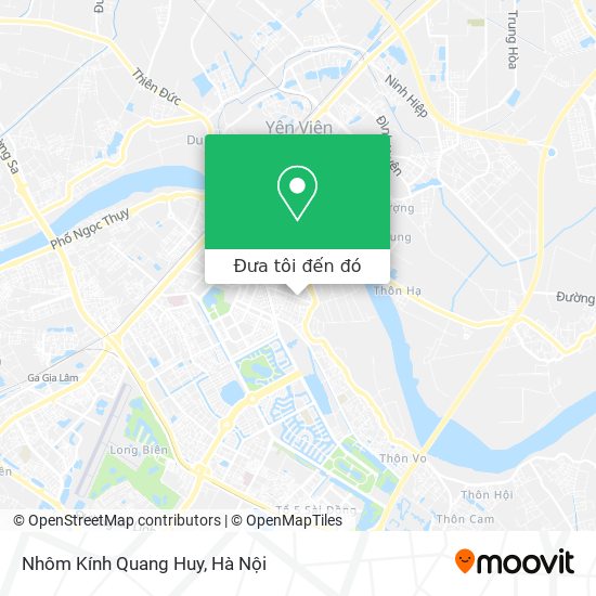 Bản đồ Nhôm Kính Quang Huy