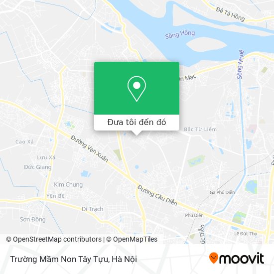 Bản đồ Trường Mầm Non Tây Tựu