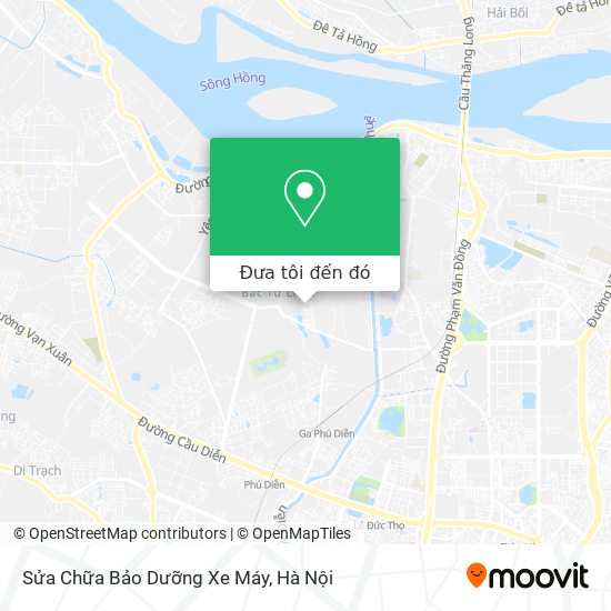 Bản đồ Sửa Chữa Bảo Dưỡng Xe Máy