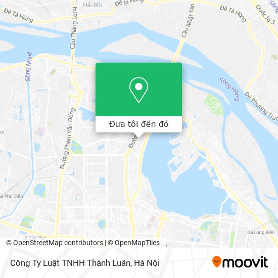 Bản đồ Công Ty Luật TNHH Thành Luân