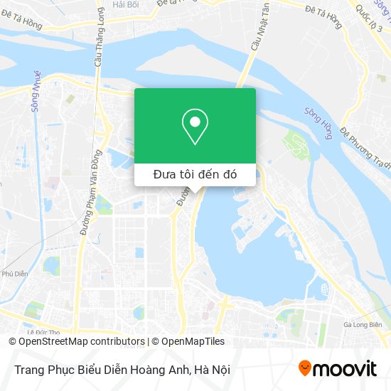 Bản đồ Trang Phục Biểu Diễn Hoàng Anh