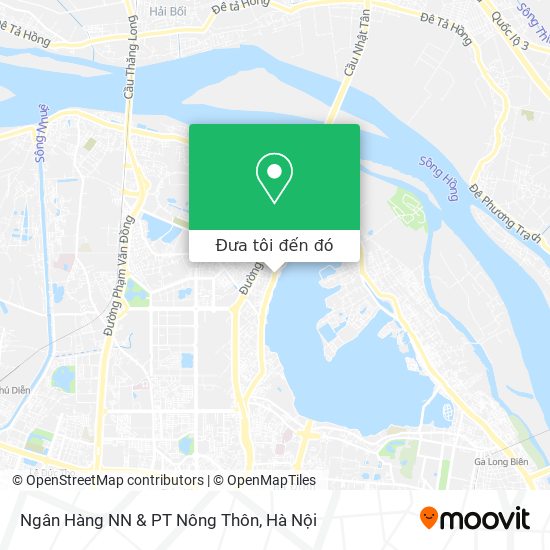 Bản đồ Ngân Hàng NN & PT Nông Thôn