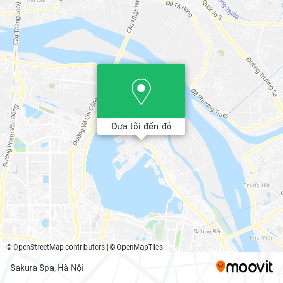 Bản đồ Sakura Spa