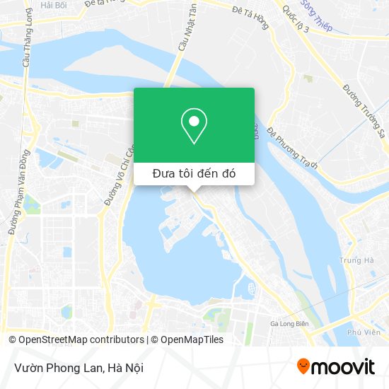 Bản đồ Vườn Phong Lan
