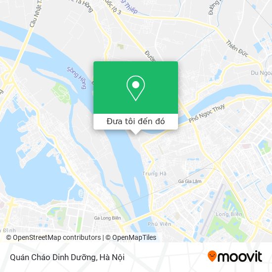 Bản đồ Quán Cháo Dinh Dưỡng