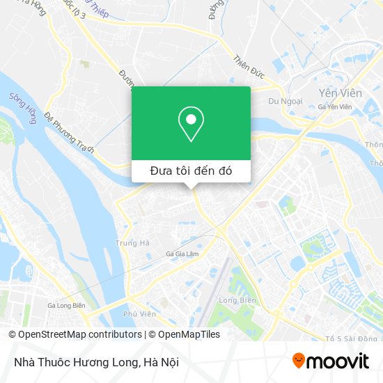 Bản đồ Nhà Thuôc Hương Long