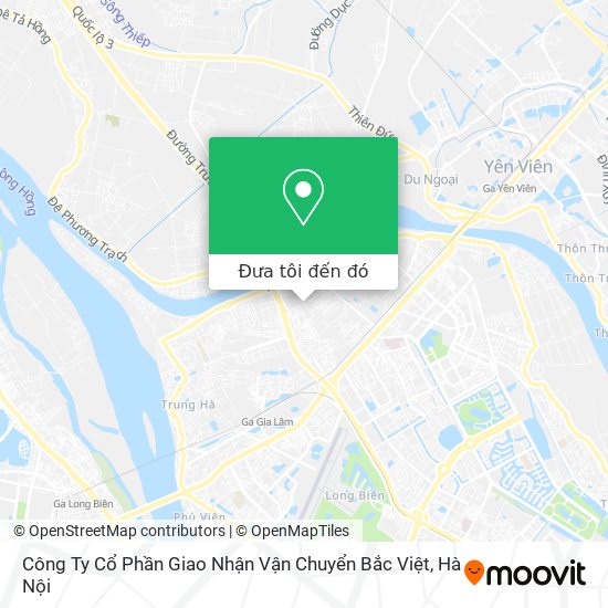 Bản đồ Công Ty Cổ Phần Giao Nhận Vận Chuyển Bắc Việt