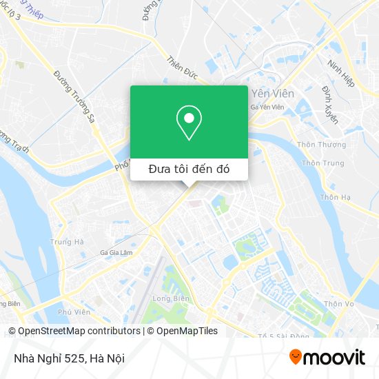 Bản đồ Nhà Nghỉ 525