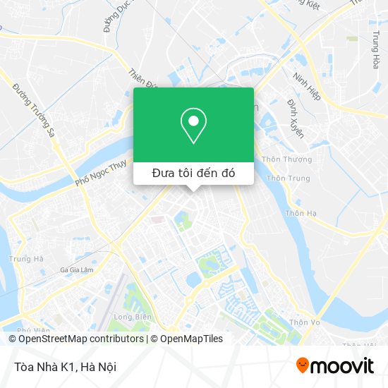 Bản đồ Tòa Nhà K1