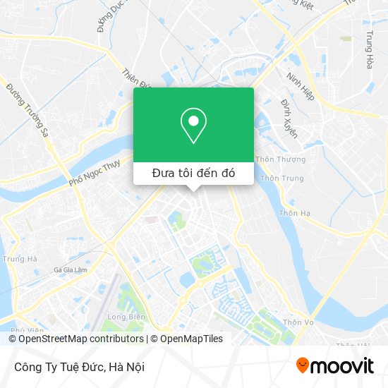 Bản đồ Công Ty Tuệ Đức
