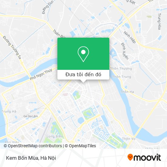 Bản đồ Kem Bốn Mùa