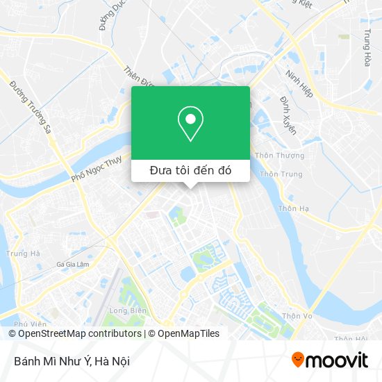 Bản đồ Bánh Mì Như Ý