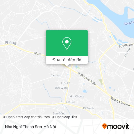 Bản đồ Nhà Nghỉ Thanh Sơn