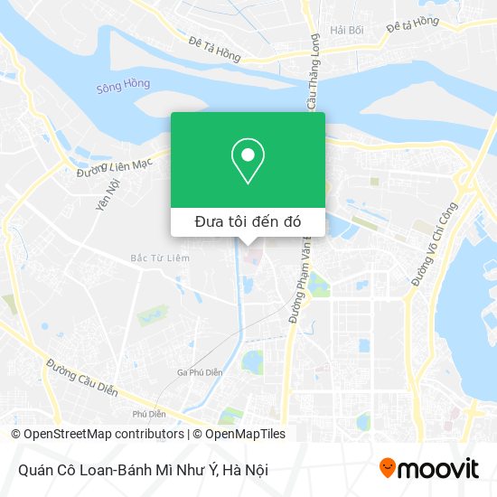 Bản đồ Quán Cô Loan-Bánh Mì Như Ý