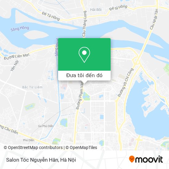 Bản đồ Salon Tóc Nguyễn Hân