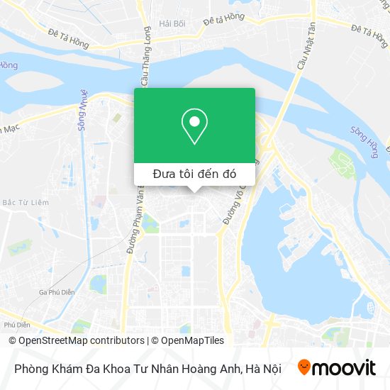 Bản đồ Phòng Khám Đa Khoa Tư Nhân Hoàng Anh