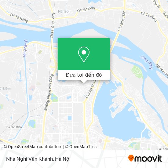 Bản đồ Nhà Nghỉ Vân Khánh