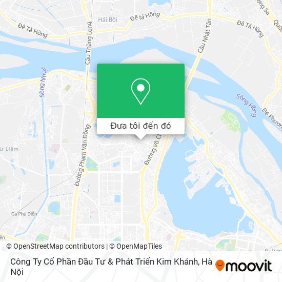 Bản đồ Công Ty Cổ Phần Đầu Tư & Phát Triển Kim Khánh