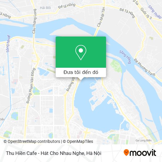 Bản đồ Thu Hiền Cafe - Hát Cho Nhau Nghe