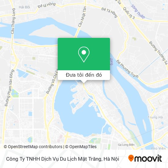 Bản đồ Công Ty TNHH Dịch Vụ Du Lịch Mặt Trăng