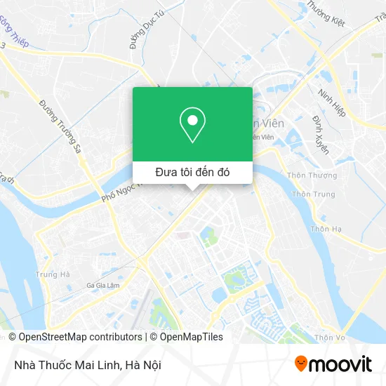 Bản đồ Nhà Thuốc Mai Linh