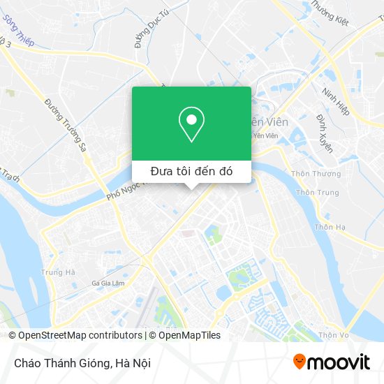 Bản đồ Cháo Thánh Gióng