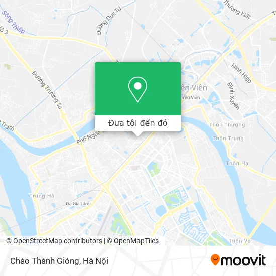 Bản đồ Cháo Thánh Gióng