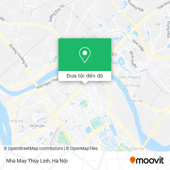 Bản đồ Nhà May Thùy Linh