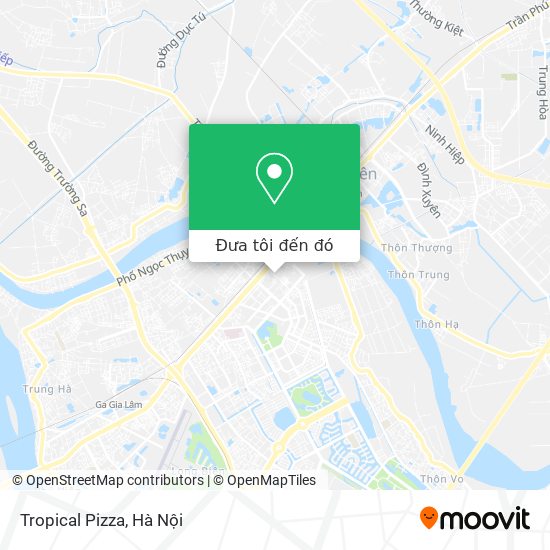 Bản đồ Tropical Pizza