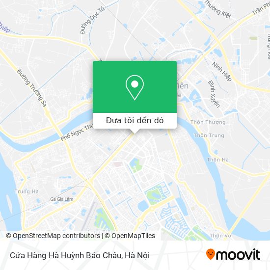 Bản đồ Cửa Hàng Hà Huỳnh Bảo Châu