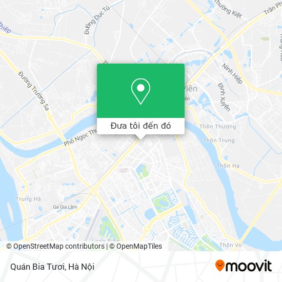 Bản đồ Quán Bia Tươi