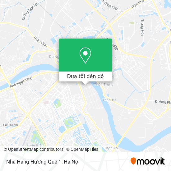 Bản đồ Nhà Hàng Hương Quê 1