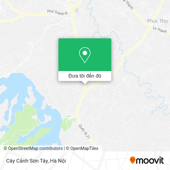 Bản đồ Cây Cảnh Sơn Tây