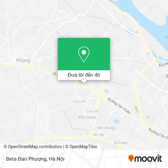 Bản đồ Beta Đan Phượng