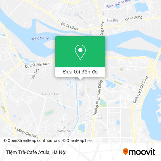 Bản đồ Tiệm Trà-Café Atula