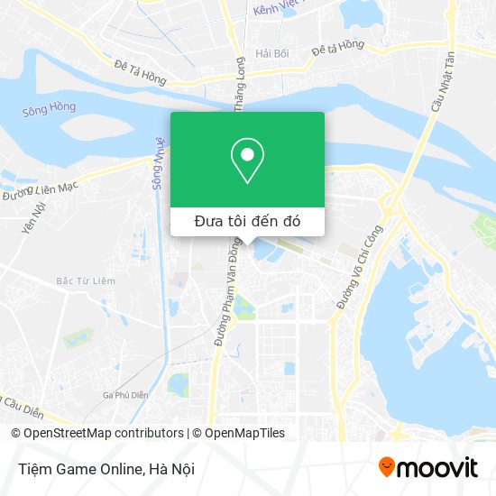 Bản đồ Tiệm Game Online