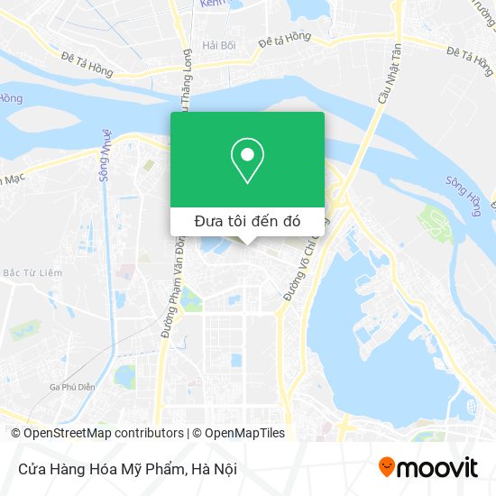 Bản đồ Cửa Hàng Hóa Mỹ Phẩm