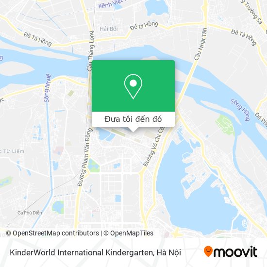 Bản đồ KinderWorld International Kindergarten