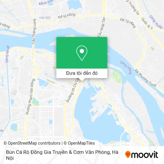 Bản đồ Bún Cá Rô Đồng Gia Truyền & Cơm Văn Phòng