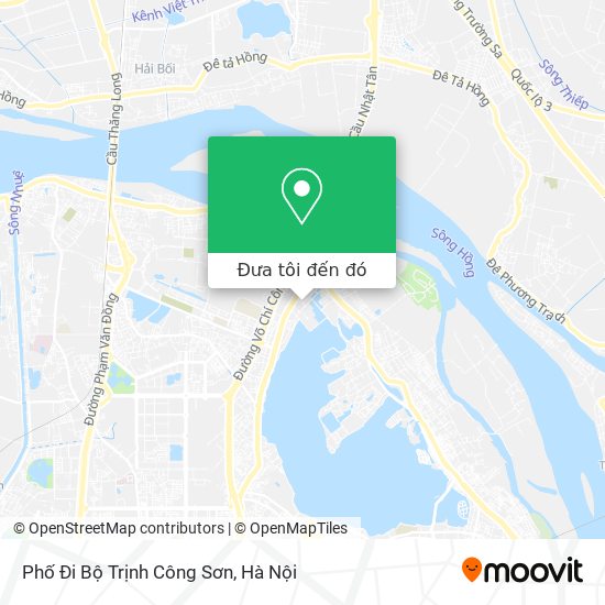 Bản đồ Phố Đi Bộ Trịnh Công Sơn