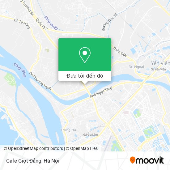 Bản đồ Cafe Giọt Đắng